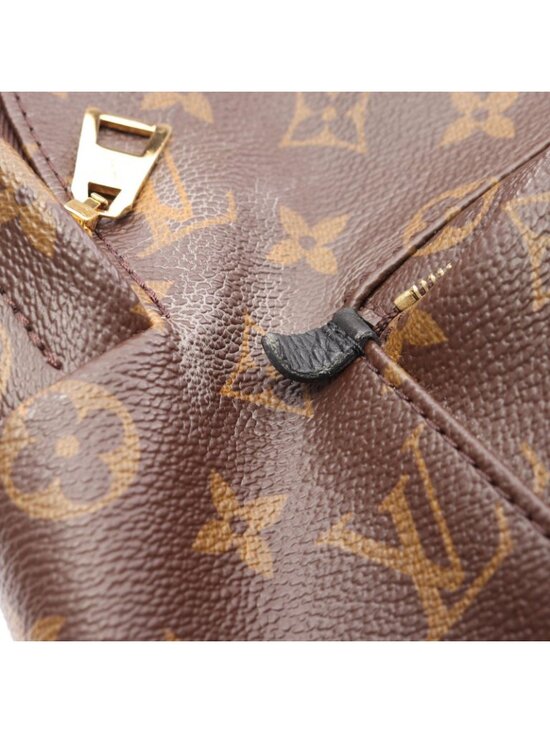 Louis Vuitton Backpack Palm Springs MM Canvas Leather main image 12